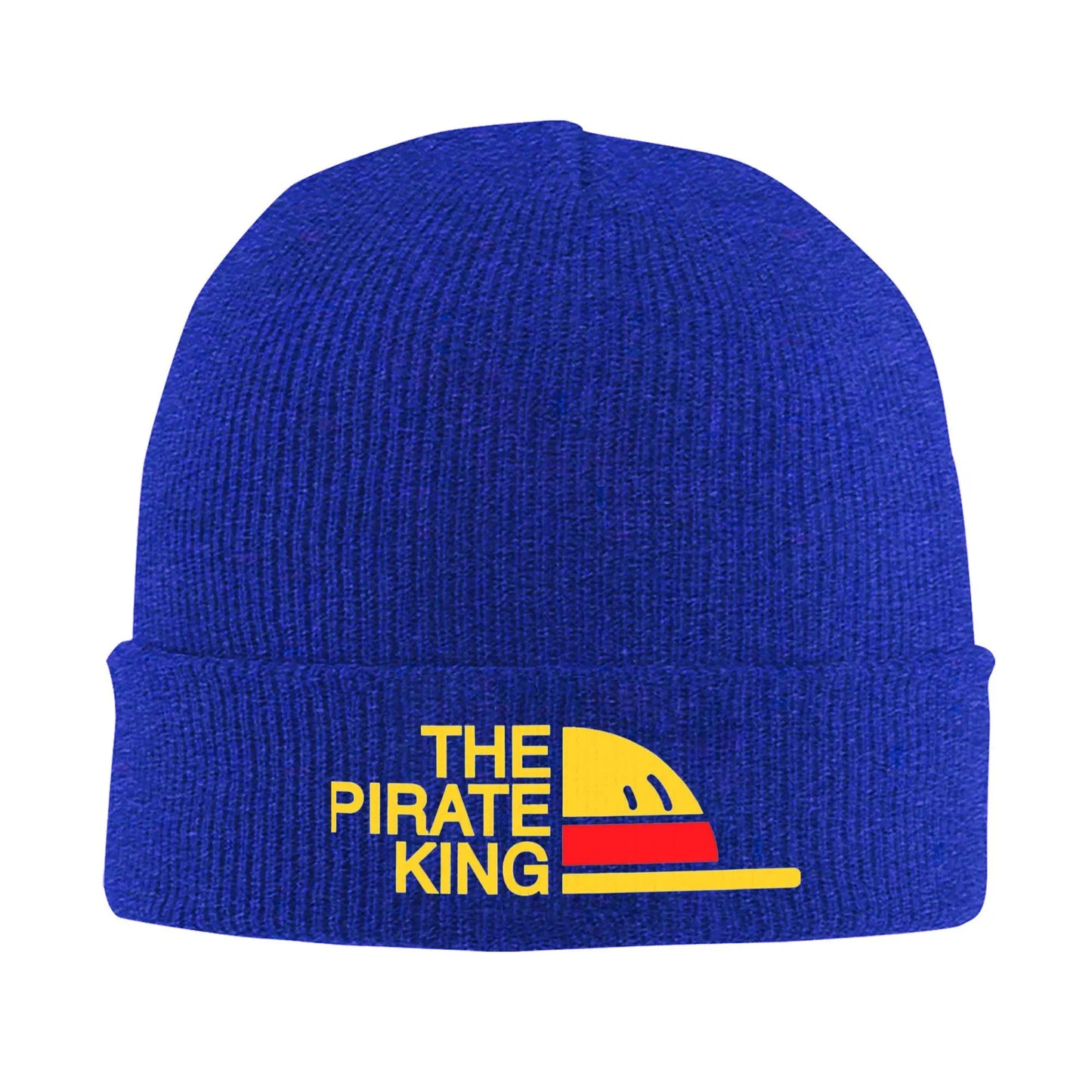 The Pirate King One Piece Hat Autumn Winter Skullies Beanies Warm Monkey D Luffy Caps A