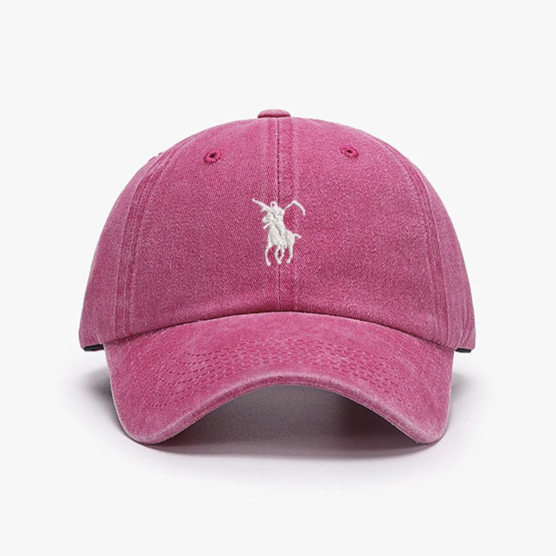 Baseball Caps Soft Cotton Washed Soft Adjustable Sunbonnet Dad Cap Hats Grim Reaper Japan