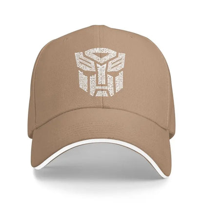Transformer Autobots Film Print Baseball Cap Sandwich Hats Men Women