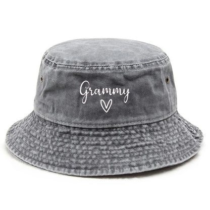 Woman Bucket Hat Cotton Washed Vintage Fishing Hat