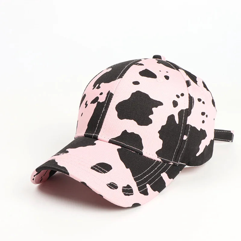 Leopard Print Baseball Cap Ladies Sun Hats