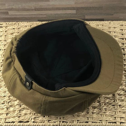 Cotton And Linen Octagonal Ivy Hat Women Fashion Berets Dad Flat Gatsby Driving Hat