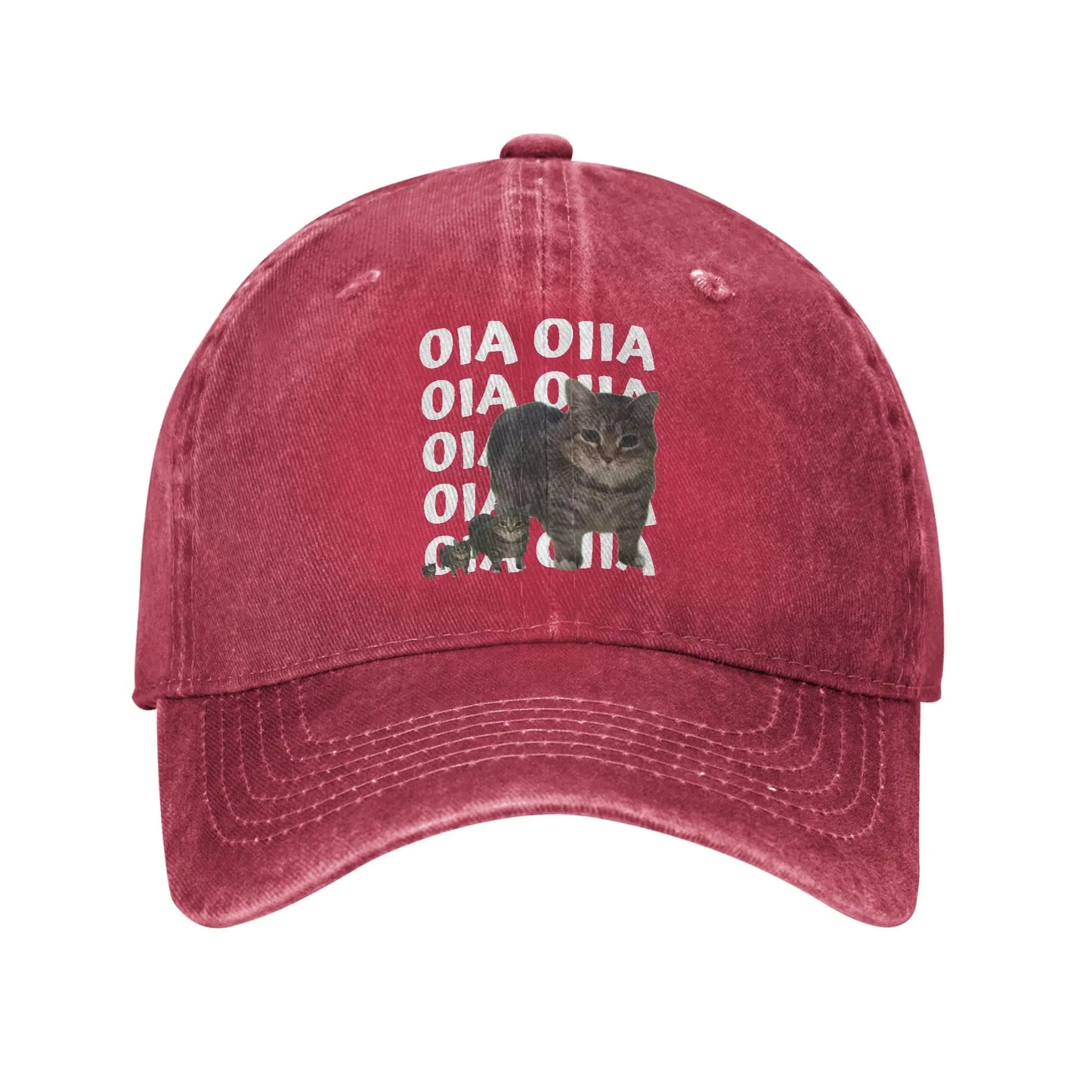 Spinning Cat Meme Men Women Baseball Caps
