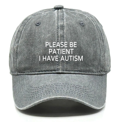 Adjustable Unisex Awareness Hat Breathable Sun Hat