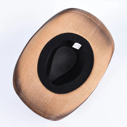 Western Chapeau Cowboy Hats Women Men Straw Sun Hat 2026