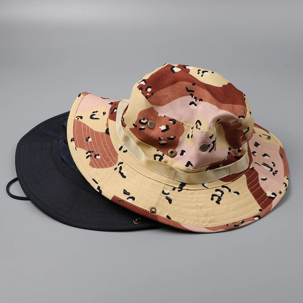 Universal Wide Brimmed Tactical Bucket Hat