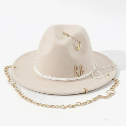 Women Luxury Designer Brand Church Hat