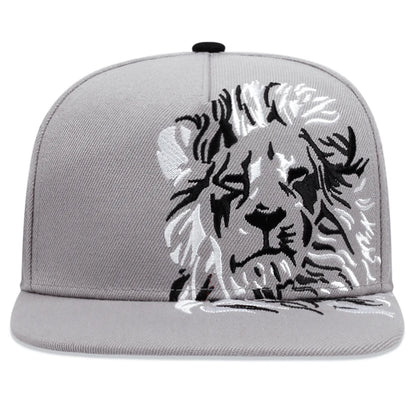 2025 New Lion Eagle Embroidered Fashion Men's Street Hip Hop Hat