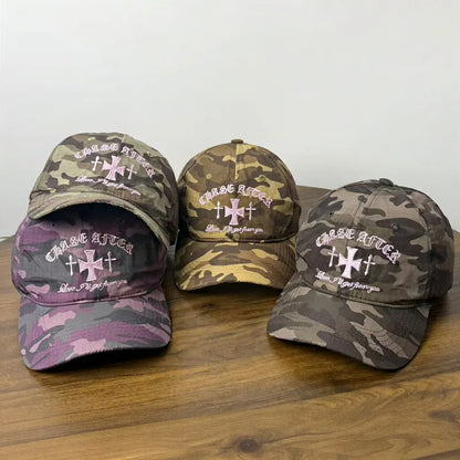 2026 New Summer Fashion Camouflage Plaid Baseball Cap
