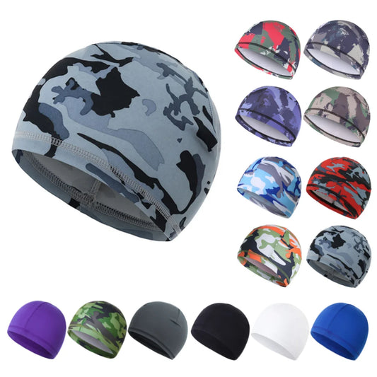 Summer Unisex Cycling Cap Dustproof Sunshade Anti-Sweat Inner Cap For Riding Running
