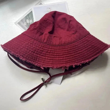 Fashion Fisherman Hats Foldable Bob Bucket Hatishing Gorras Hat Women
