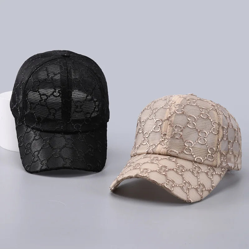 This Lace Mesh Baseball Cap