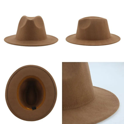 Fedora Hat Women Hat Winter Luxury Man Hats For Women Fashion Formal