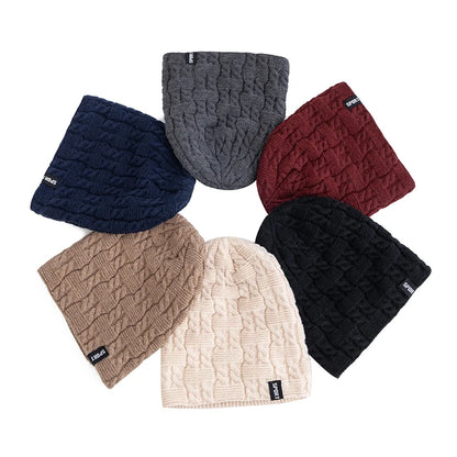 New Women Winter Hats Female Sports Label Casual Beanie Hat