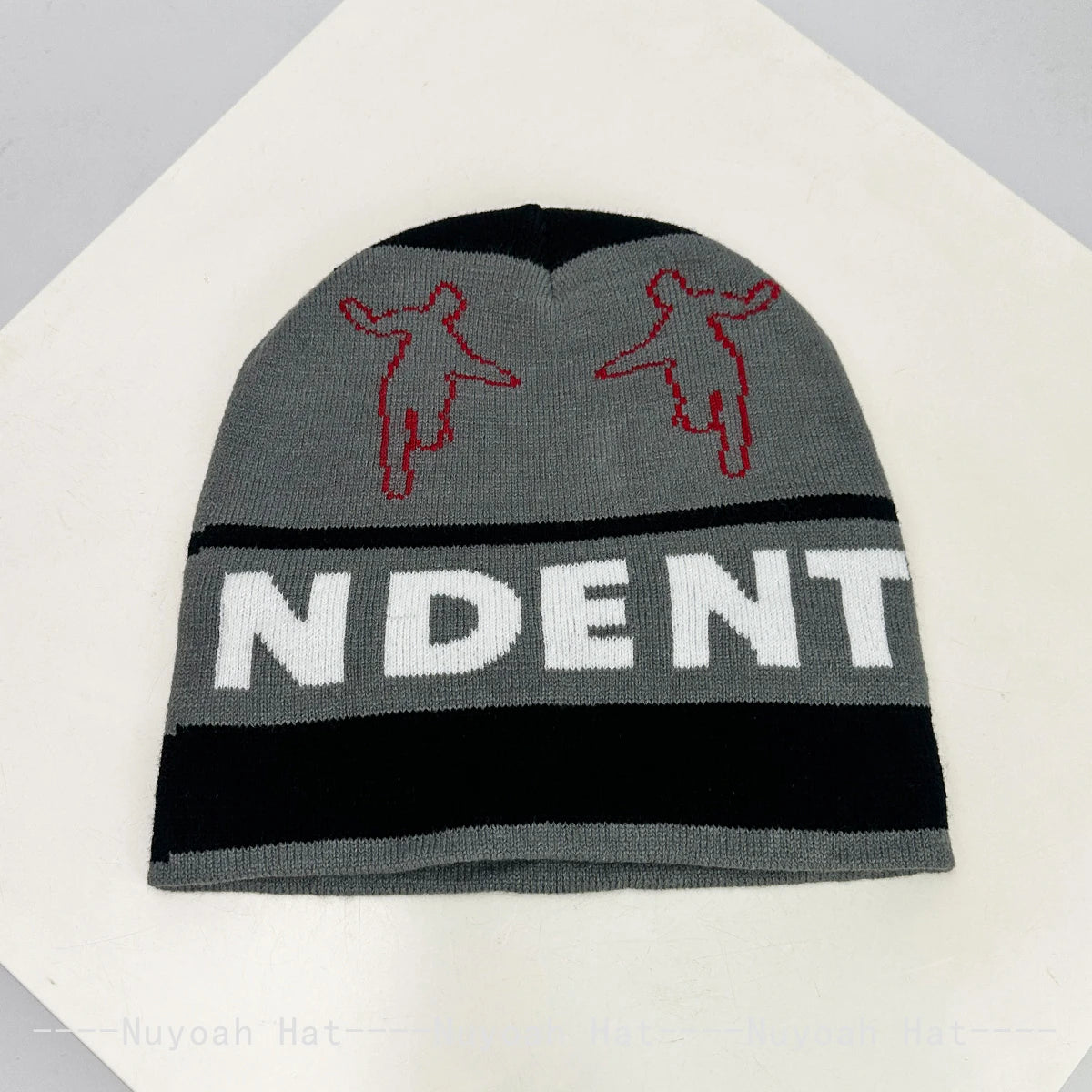 New Men Women American Street Jacquard Letters Knitted Hats