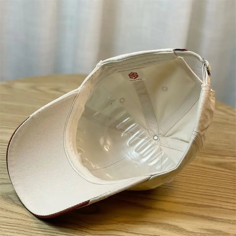 Retro American-Style Color-Matched Baseball Cap