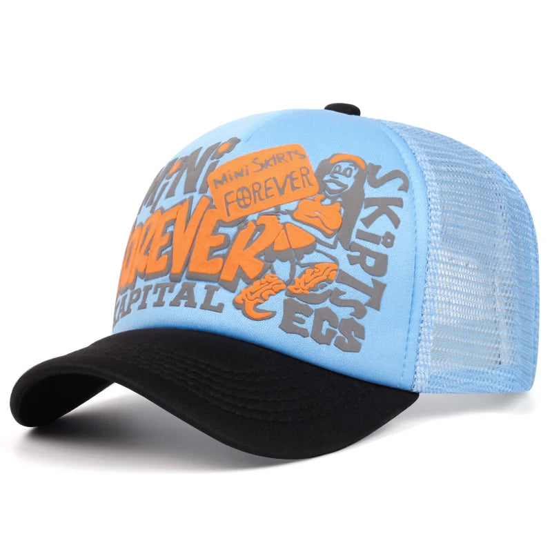 Baseball Hat MINI Printed Street Hip Hop Hat
