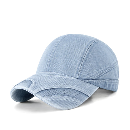 New Washed Denim Baseball Cap UV Sunshade Duckbill Hat