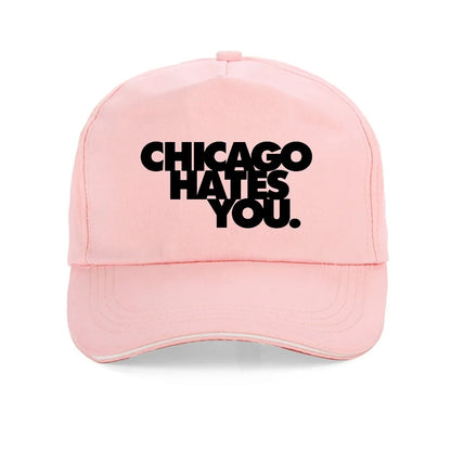 Rapper Chief Keef Chicago Hates You Same Style Print Baseball Cap
