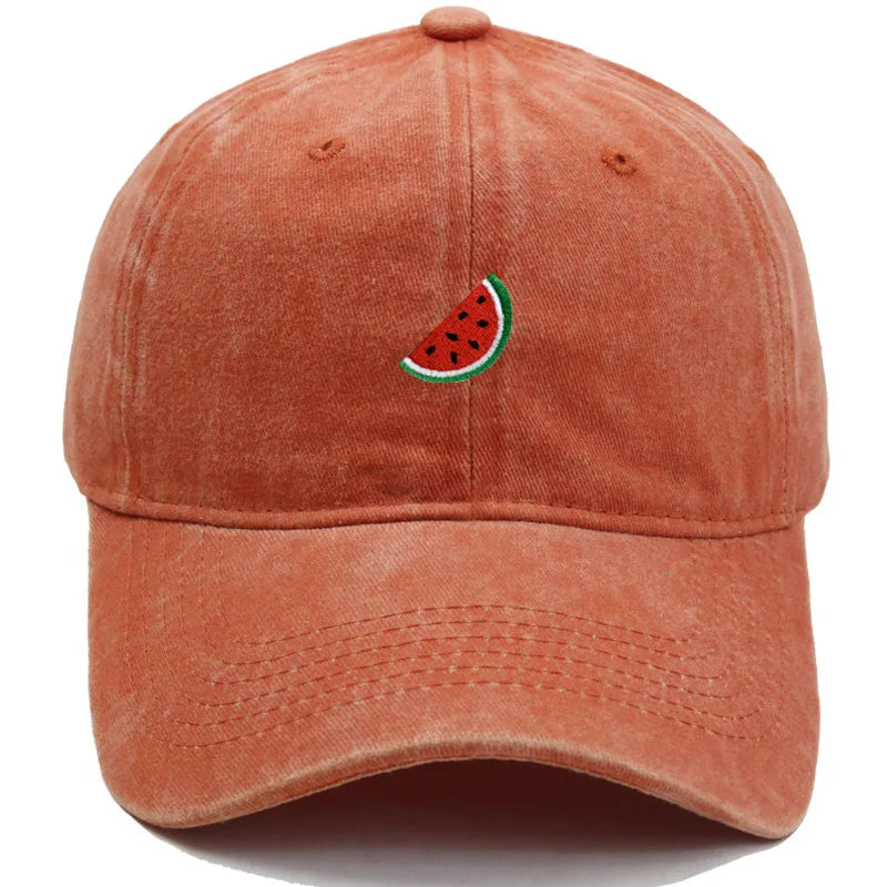 Printed Watermelon Baseball Cap Men's Women's
