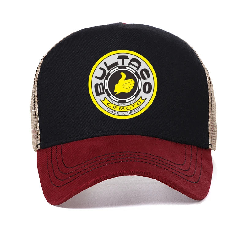 Bultaco Cemoto Motorcycles Men Hat Summer Fashion Brand Baseball Cap