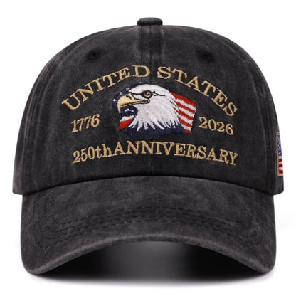 Flag USA Eagle 250th Anniversary Baseball Cap