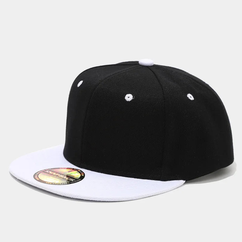 Two-Color Block Hip-Hop Cap For Men And Women, American Casual