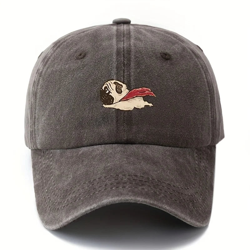 Sports Dog Pattern Baseball Hat for Men and Women