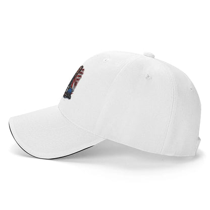 USA Hockey Gold Sandwich Hat Unisex, Sport Hats Golf Hats Adjustable