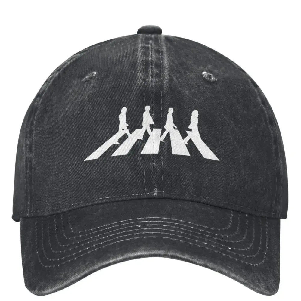 Minimalistic Abbey Road B-Beatles Baseball Cap Accessories for Men Women