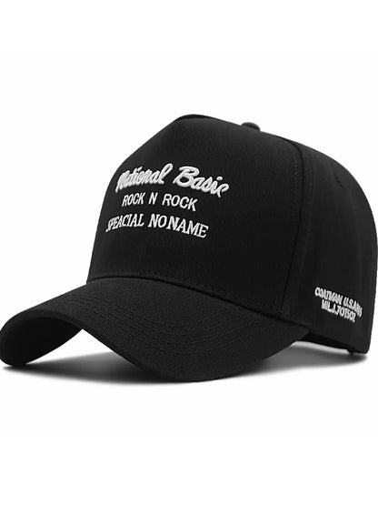 Man Big Size Causal Peaked Hats