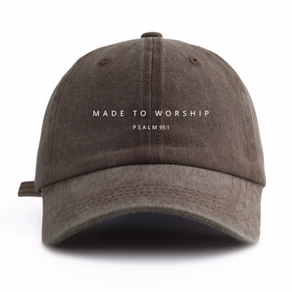 Minimalist Retro Style Casual Soft Adjustable Dad Hat, Perfect As Gift