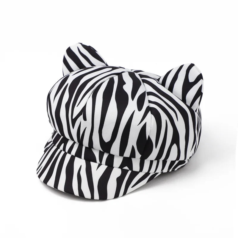Newsboy Cap Octagonal Hats For Women