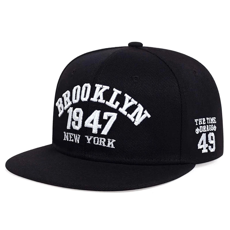 Unisex Brooklyn Embroidery Hip-hop Hats Spring Autumn