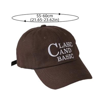 Fashion Letter Embroidery Baseball Caps