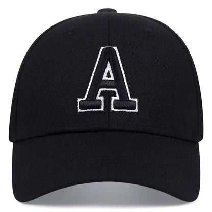 Unisex Letter Embroidery Baseball Cap Spring and Autumn