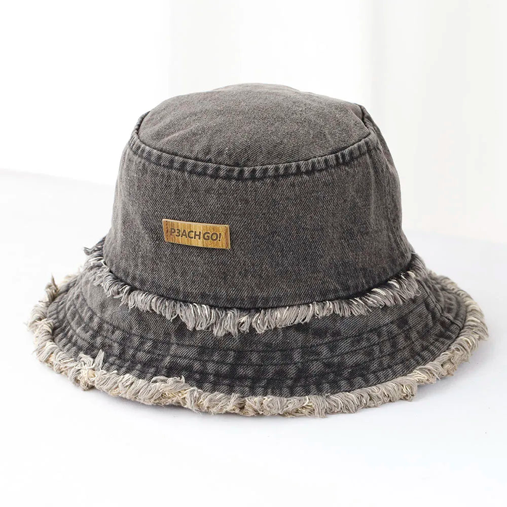 2025 New Fisherman Hat Vintage Denim Bucket Hats