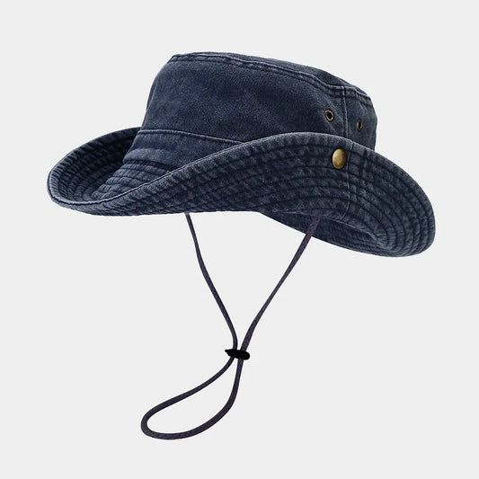Outdoor Sun Hat Washed Cotton Bucket Hats