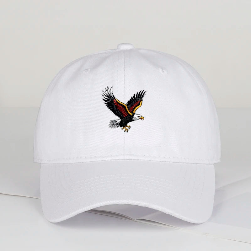 MLFO Eagle Soft Top Baseball Cap Bold Patriotic Retro Style Daily Commute & Outdoor Hiking For Patriotic Enthusiasts Holiday Gif