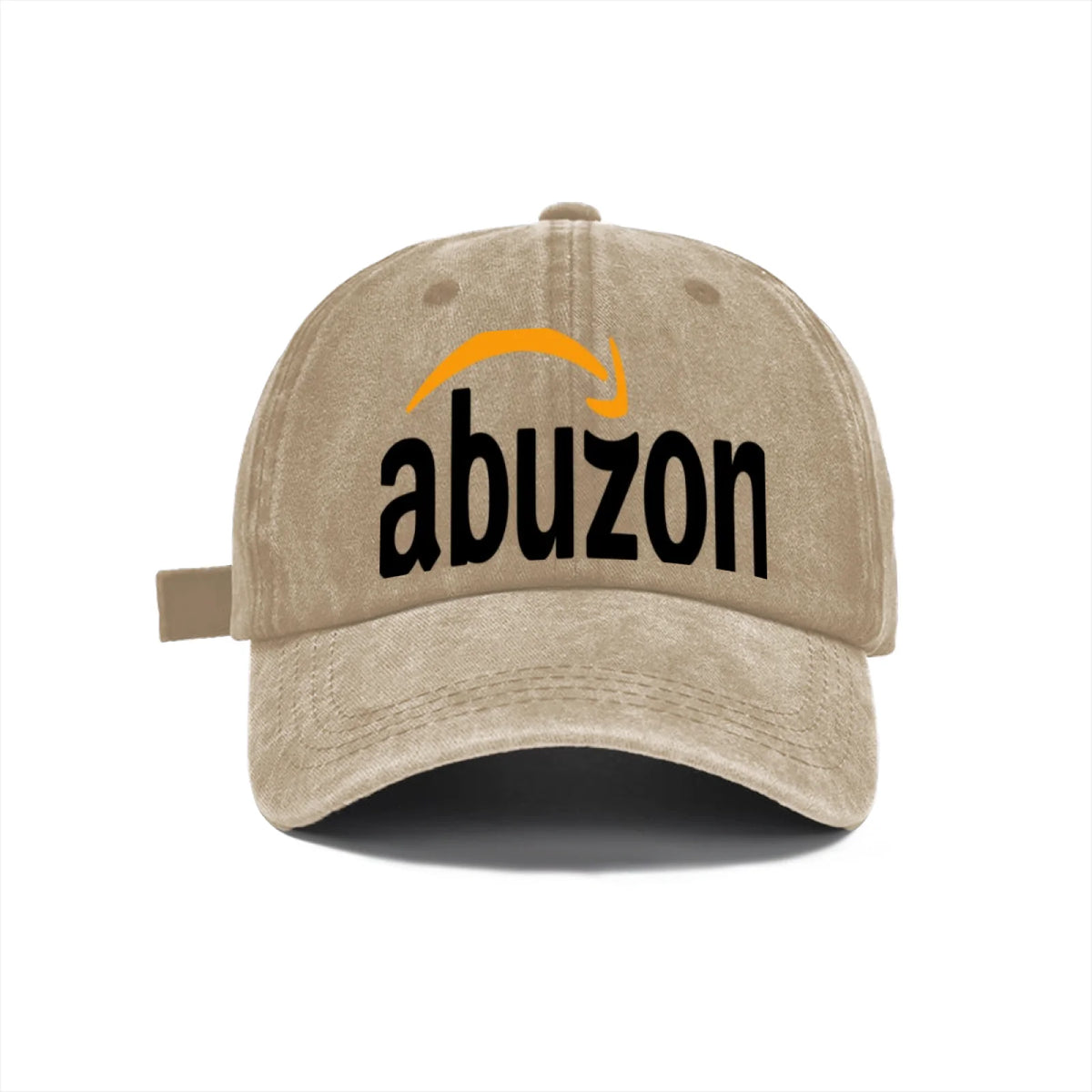 Vintage Washed Baseball Cap Unisex Distressed Snapback Hat Parody Graphic Embroidered Adjustable Dad Hat