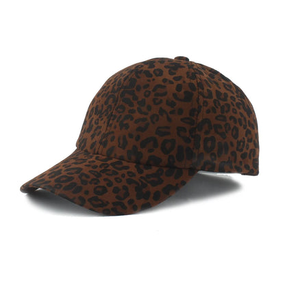 Unisex Leopard Baseball Caps Women And Men Spring Summer