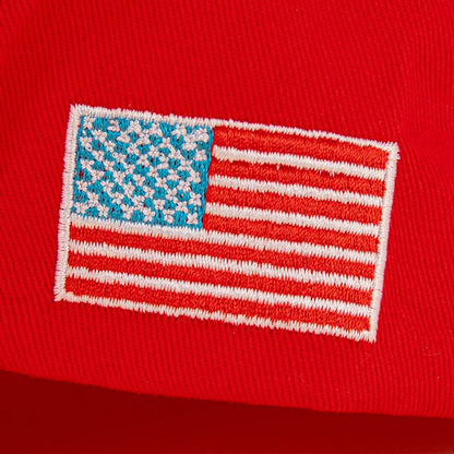 Fashion USA Letter Embroidered Baseball Cap American Flag Patch Adjustable Patriotic Dad Hat Outdoor Casual Daily
