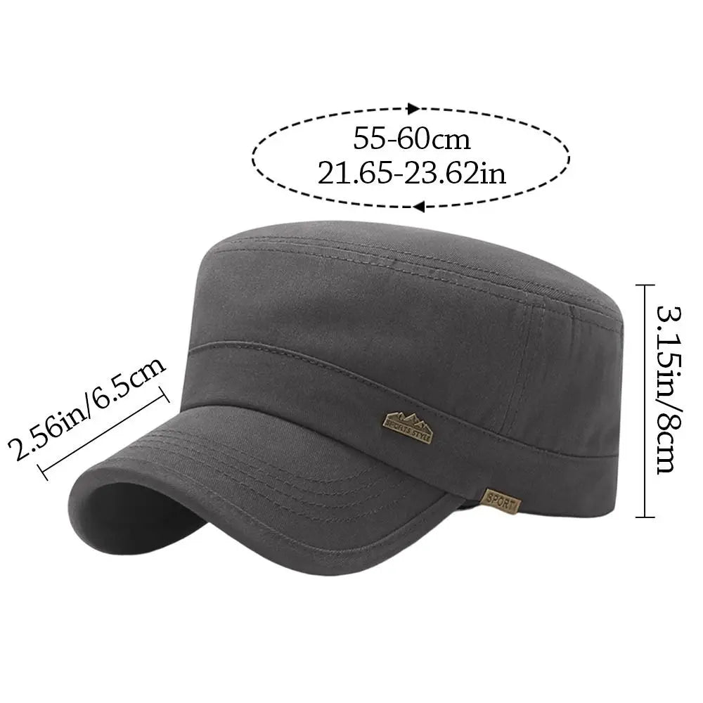 Fashion Anti-UV Fishing Hat Cotton Casual Baseball Cap