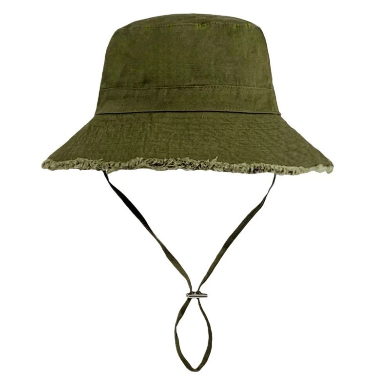 Solid Color Vacation Bucket Caps