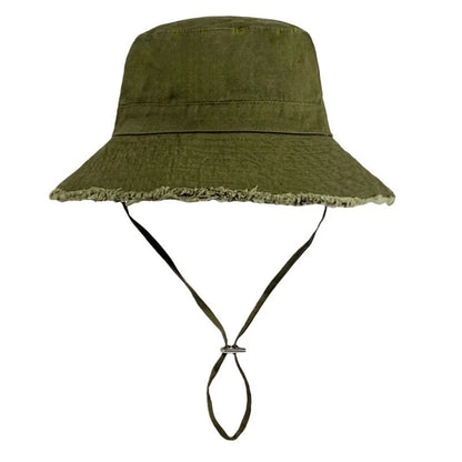Solid Color Vacation Bucket Caps