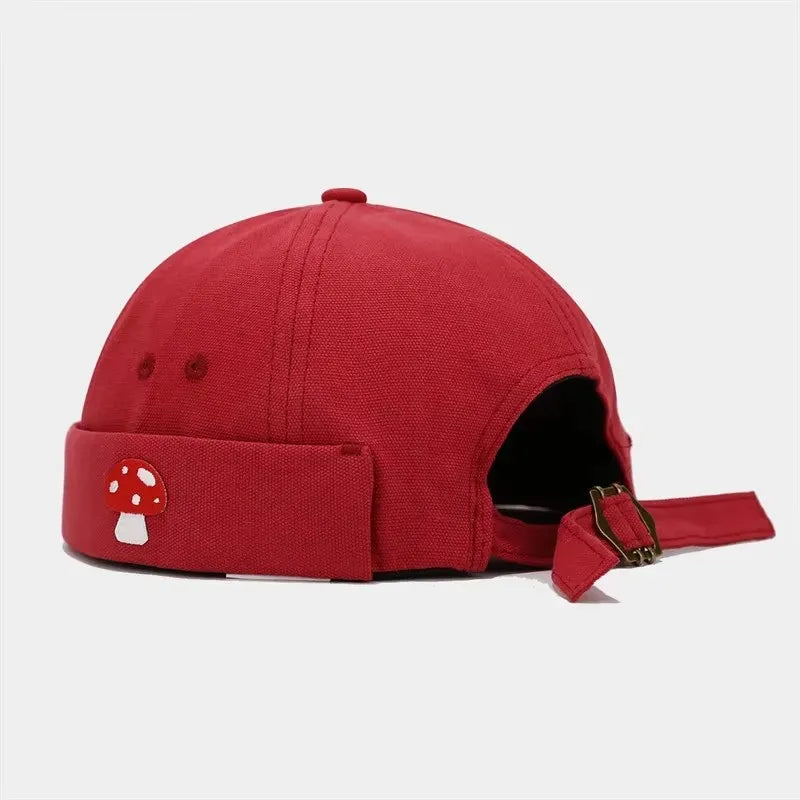 Autumn Cotton Cartoon Docker Cap Brimless Hat Beanie Hats