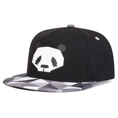 Unisex Panda Offset Printing Hip-hop Hats Fashion Spring Autumn