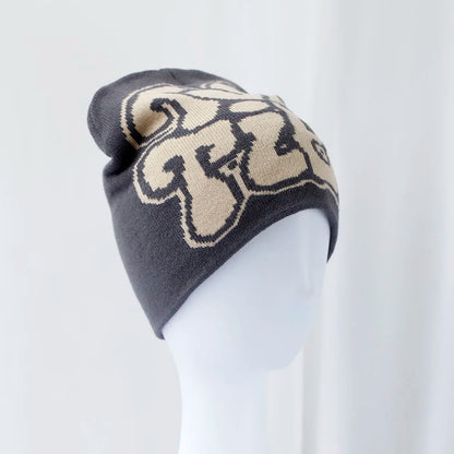Knitting Beanies Hat Men Women