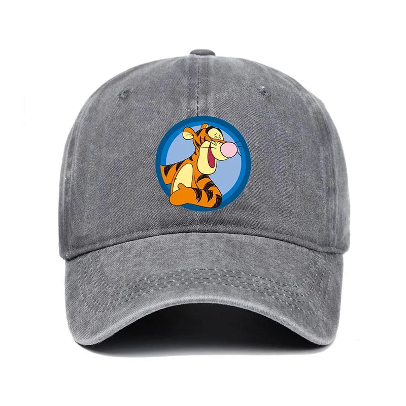 Fashion Cartoon Print Baseball Cap for Men Women