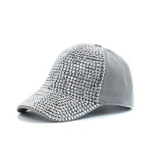 New Fashion Women Diamond Inlay Cap Spring Summer